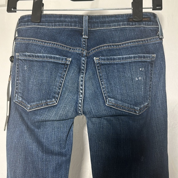 NWT Citizens of Humanity Racer Lowrise Skinny Jeans Size 24 - Picture 12 of 16